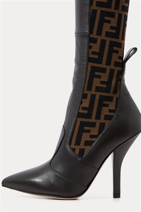 fendi booties|fendi high heel boots.